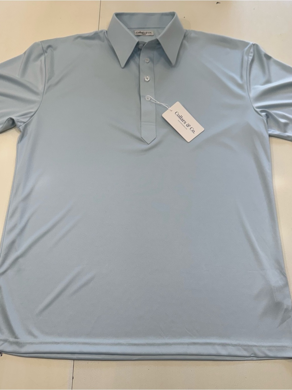 Collars & Co. Short Sleeve Dress Collar Polo